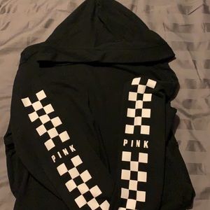 Black Large Vs Pink Hoodie with Pockets